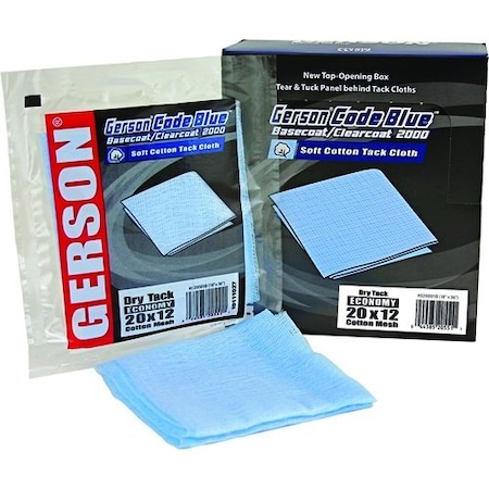 Gerson Tack Cloth, 20x12 Mesh, Economy, High Tack, 12-Count, Case of 12, 144PK 020001R